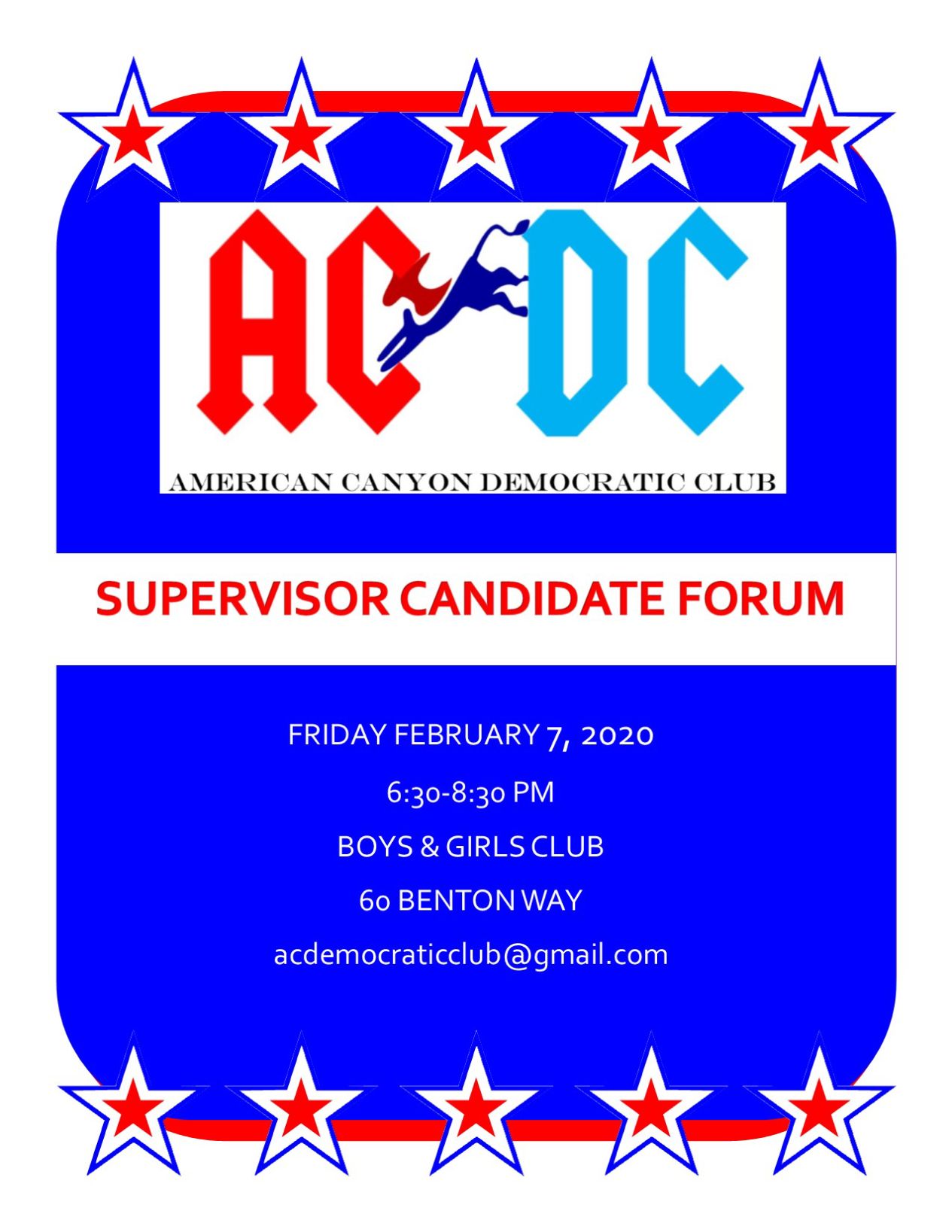 American Canyon Democrats and District 5 Democratic friends